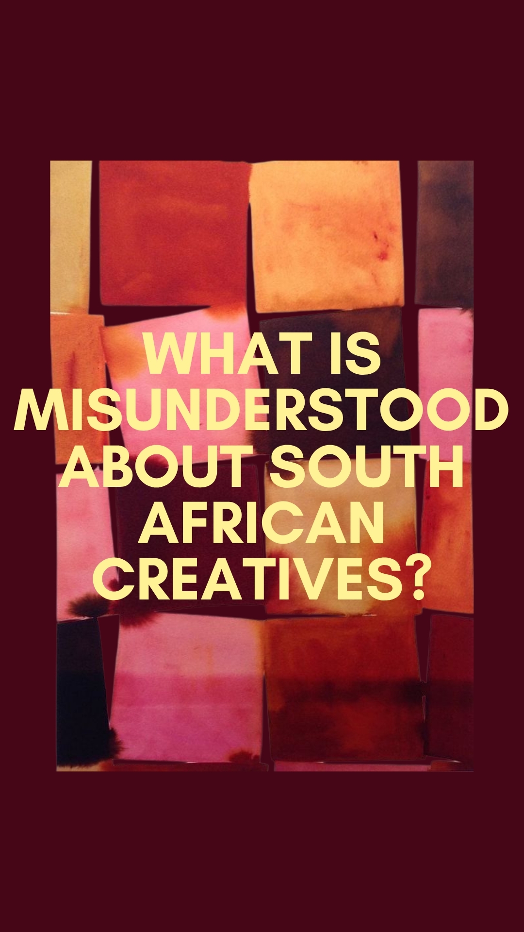 What is misunderstood about South African creatives — In Conversation cover