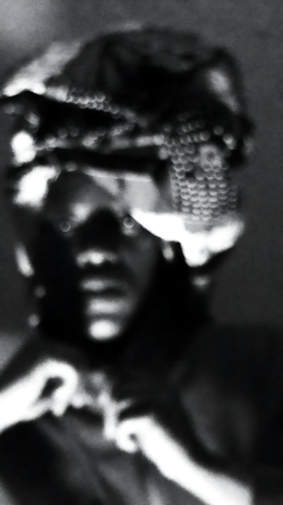 Buntle Ke Bu Fefe, 2025, by Jessica Masego Nkuna. Digital print on chiffon, 84.1 x 118.9 cm.